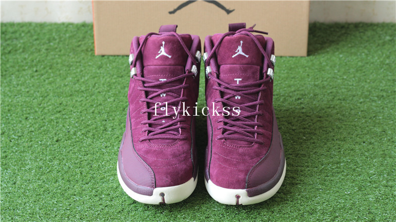 Air Jordan 12 PSNY Bordeaux Suede